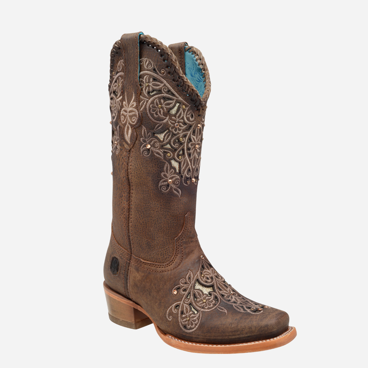 Botas Mujer Vaqueras En Piel Autentica Nokota Alessia H05 - MABO